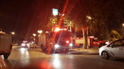 بالصور: تسرب مواد سامة داخل احدى البنايات في اللد وطواقم الانقاذ تهرع إلى المكان 